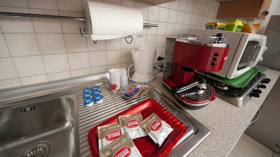Daily self-serve breakfast for a fee
