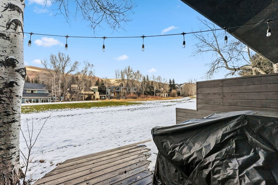 Grill up some burgers with a view