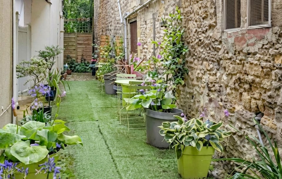 outside