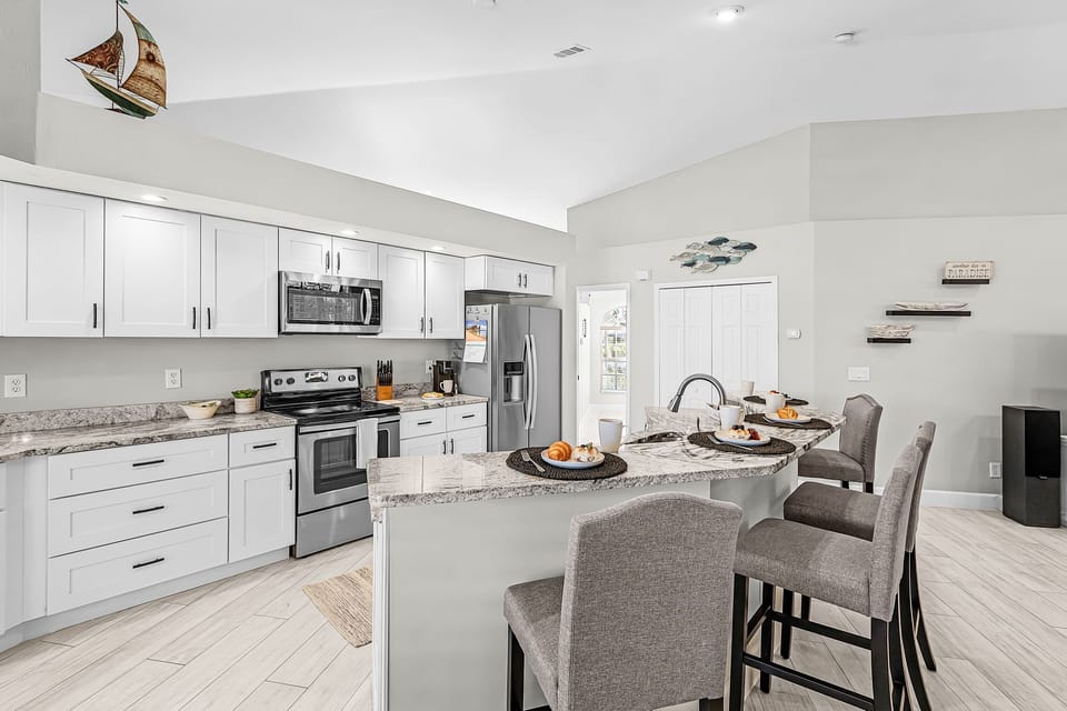 stainless steel appliances