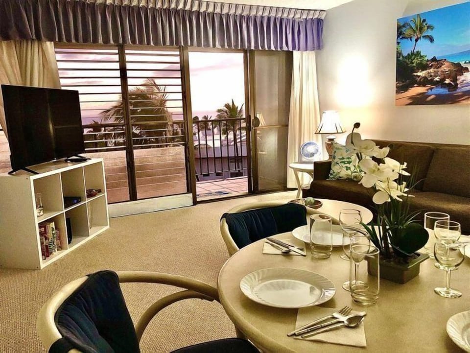Living room is spacious with lots of windows to take in the views.