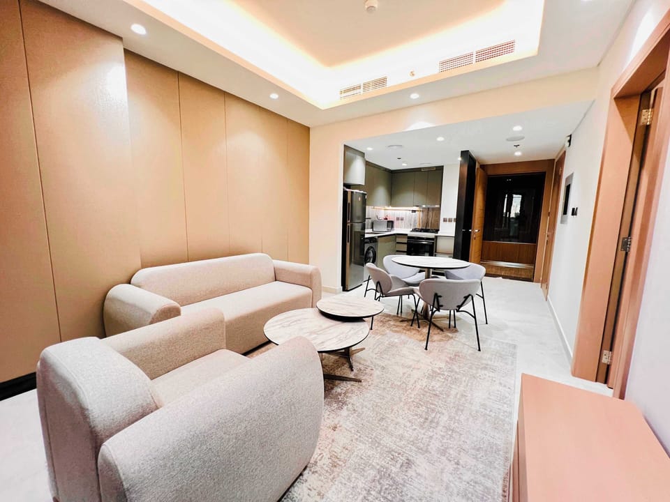 Standard Apartment, 1 Bedroom | Living area | 32-inch flat-screen TV with satellite channels