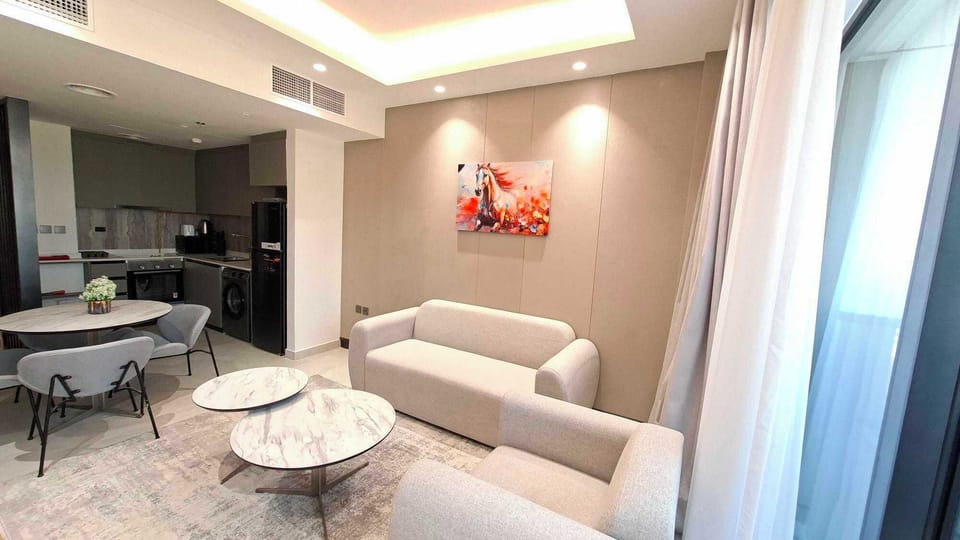 Standard Apartment, 1 Bedroom | Living area | 32-inch flat-screen TV with satellite channels