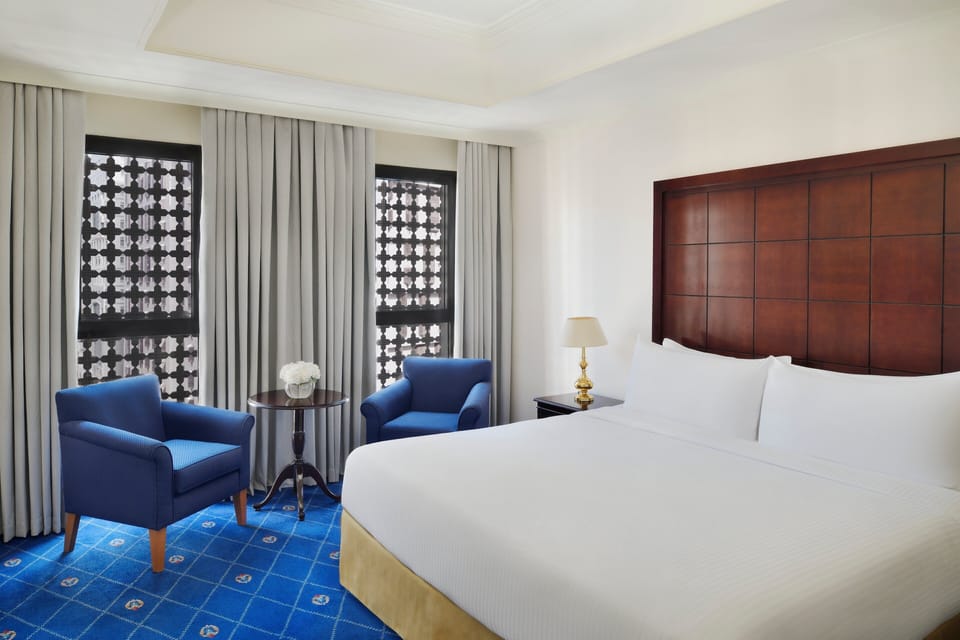 Minibar, in-room safe, desk, blackout drapes