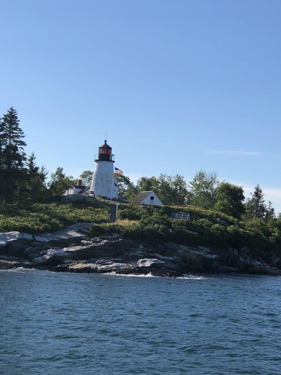 Burnt Island lighthouse, Boothbay Harbor
