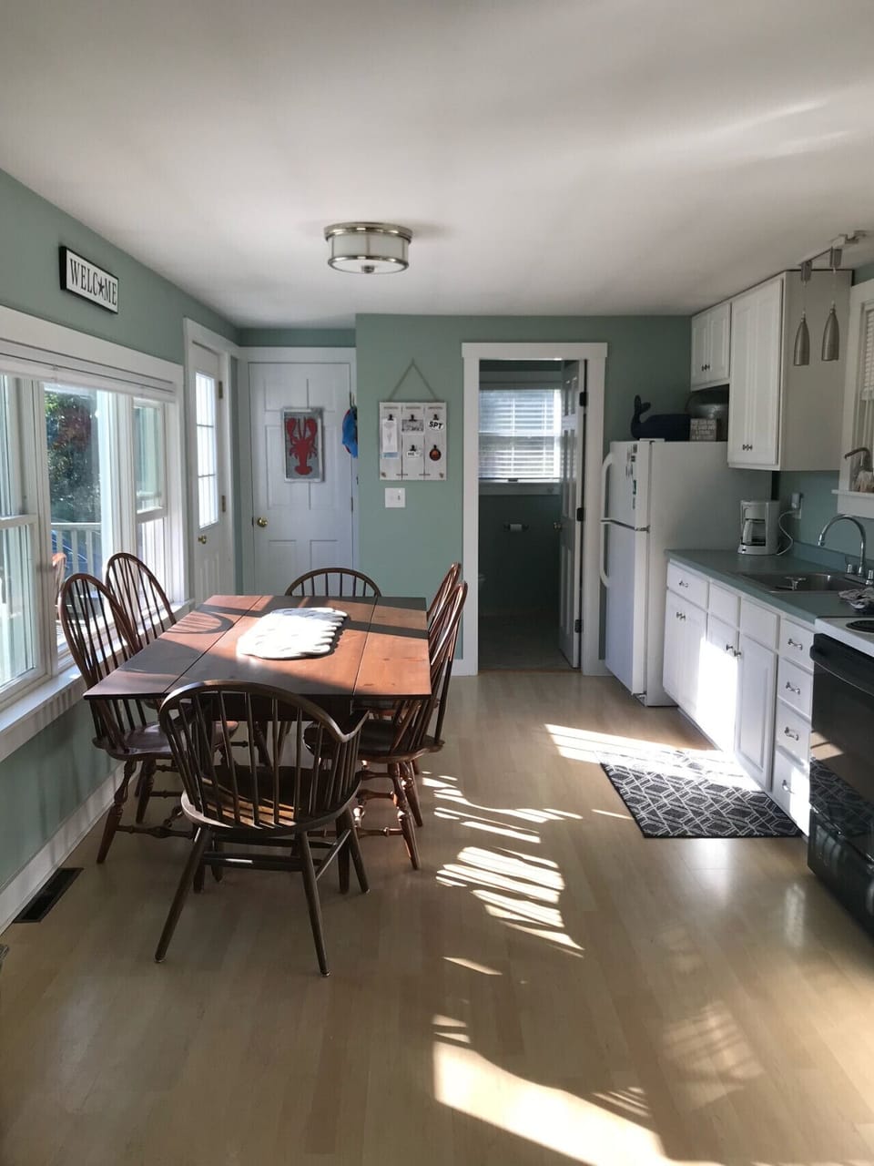 Spacious kitchen with plenty of natural light