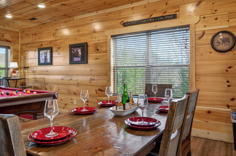 Our bright, open-concept home is designed for socializing.