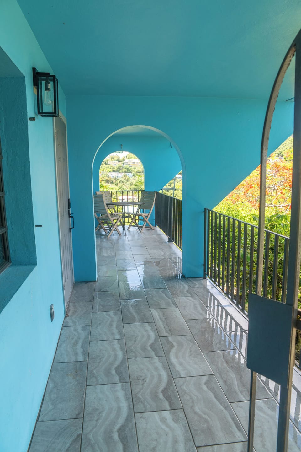 The front porch. 