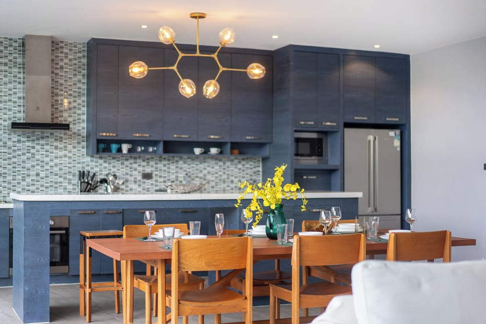 Villa, 3 Bedrooms (Granary Designer Loft Pool in Pasak) | Private kitchen | Dining tables