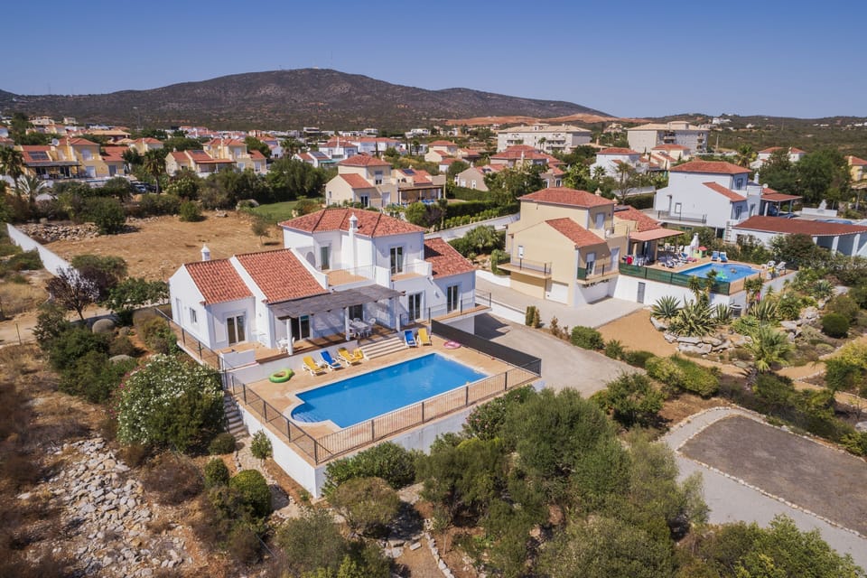 Villa and pool