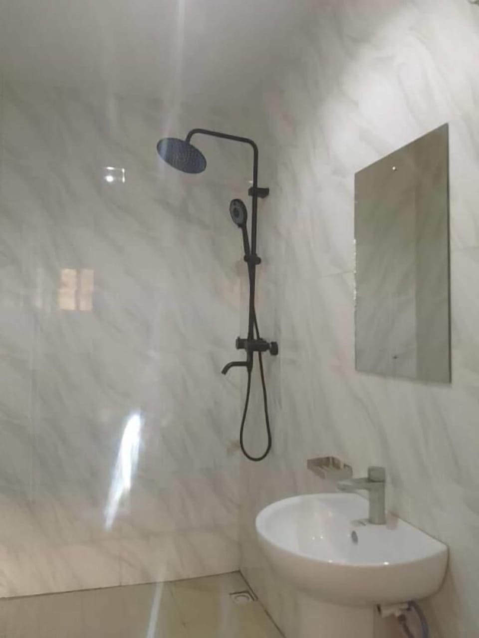 Apartment, Balcony, Garden View | Bathroom | Shower, towels, toilet paper