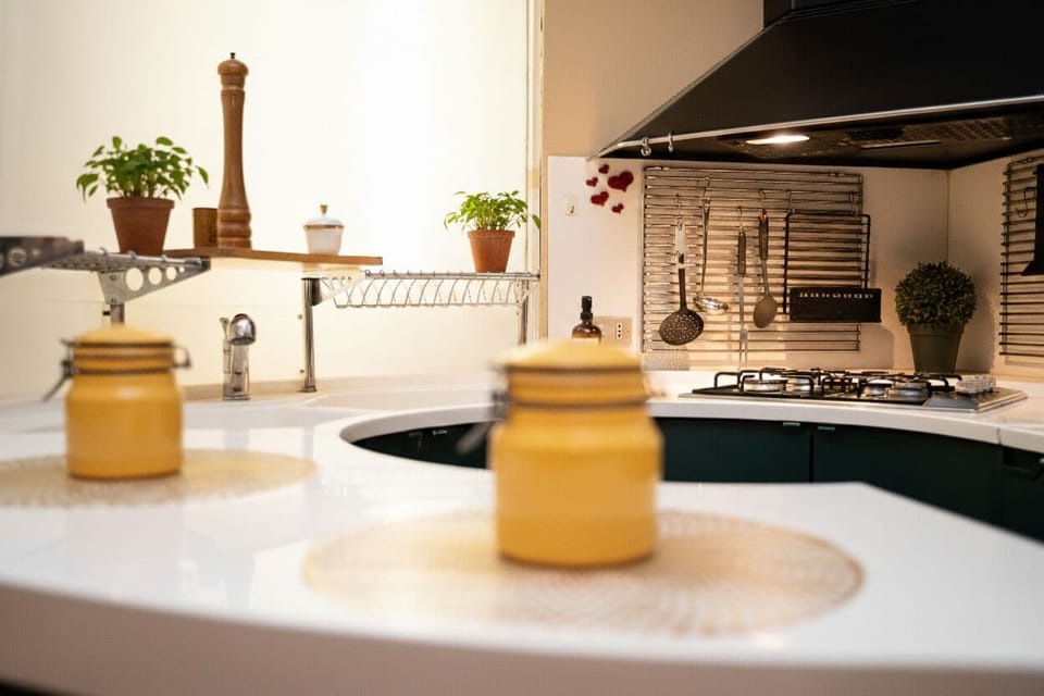 Apartment, 2 Bedrooms, Air conditioning | Private kitchen | Fridge, microwave, oven, stovetop