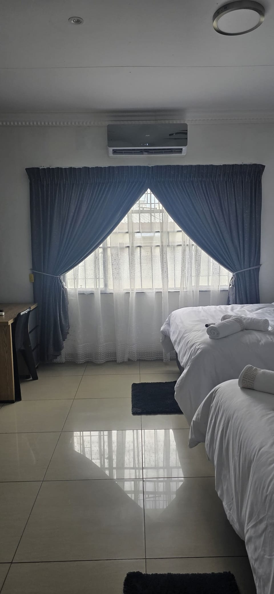 Family Double or Twin Room, 2 Queen Beds, Garden View | WiFi (free)