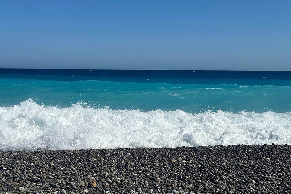 Along the Promenade des Anglais