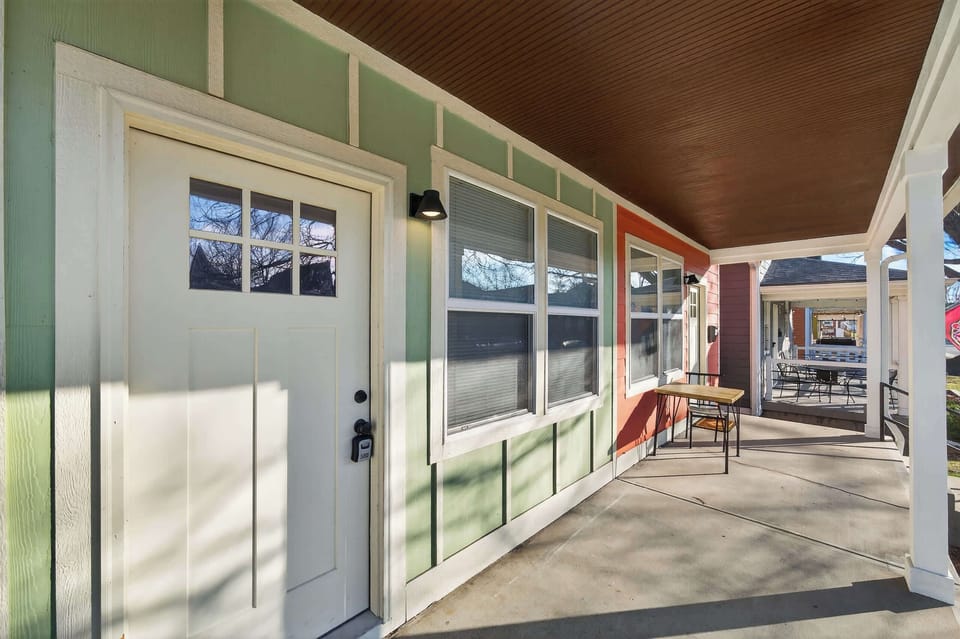 Front Door Of Duplex - Unit is on the Left Side
