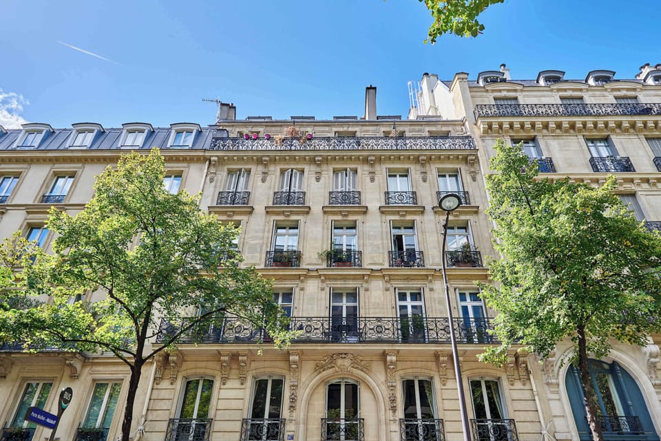 Façade de l'immeuble