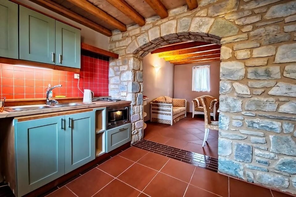 Premium Studio, Patio, Courtyard View | Private kitchen