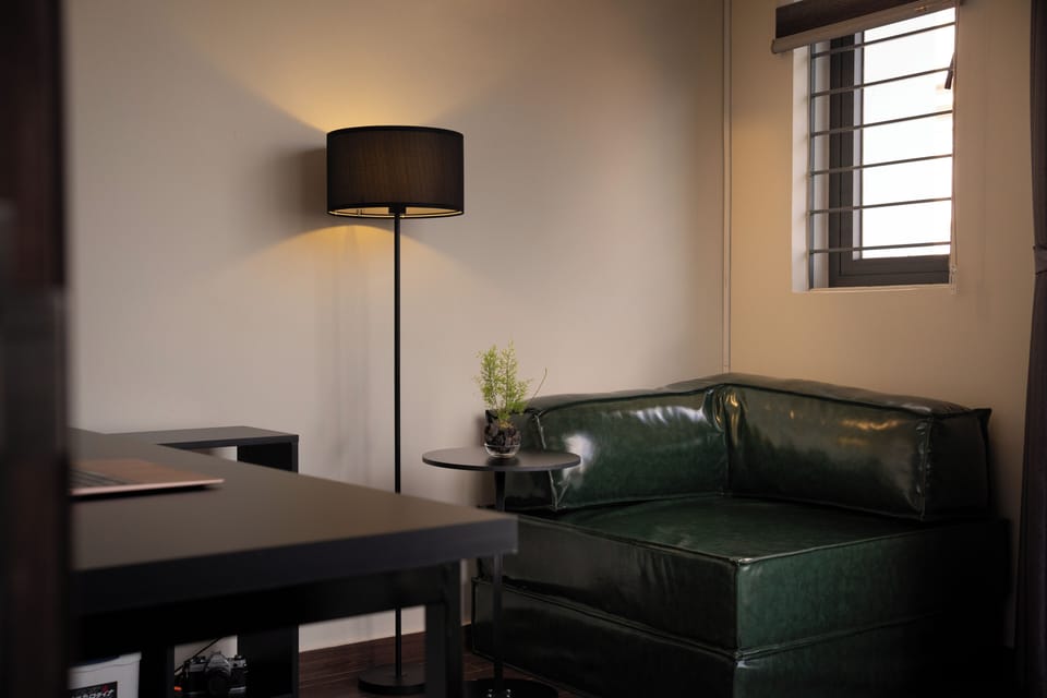 Deluxe Apartment | Living area | Smart TV, printers