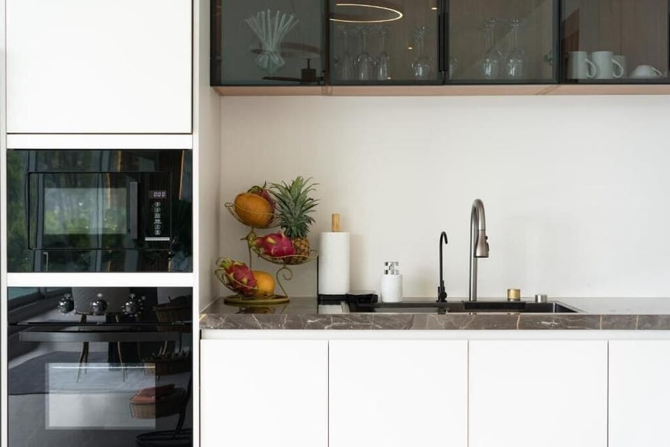 Luxury Villa, 4 Bedrooms, Private Pool, Sea View | Private kitchen | Electric kettle