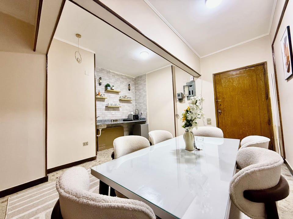 Apartment, 3 Bedrooms, Balcony | Dining