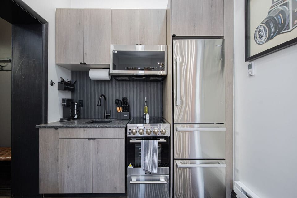 Kitchen Area Equipped with the Essentials