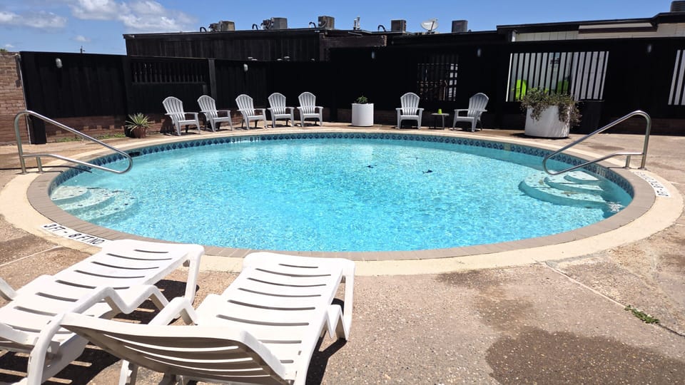 Enjoy the sparkling pool during your stay at Belle's