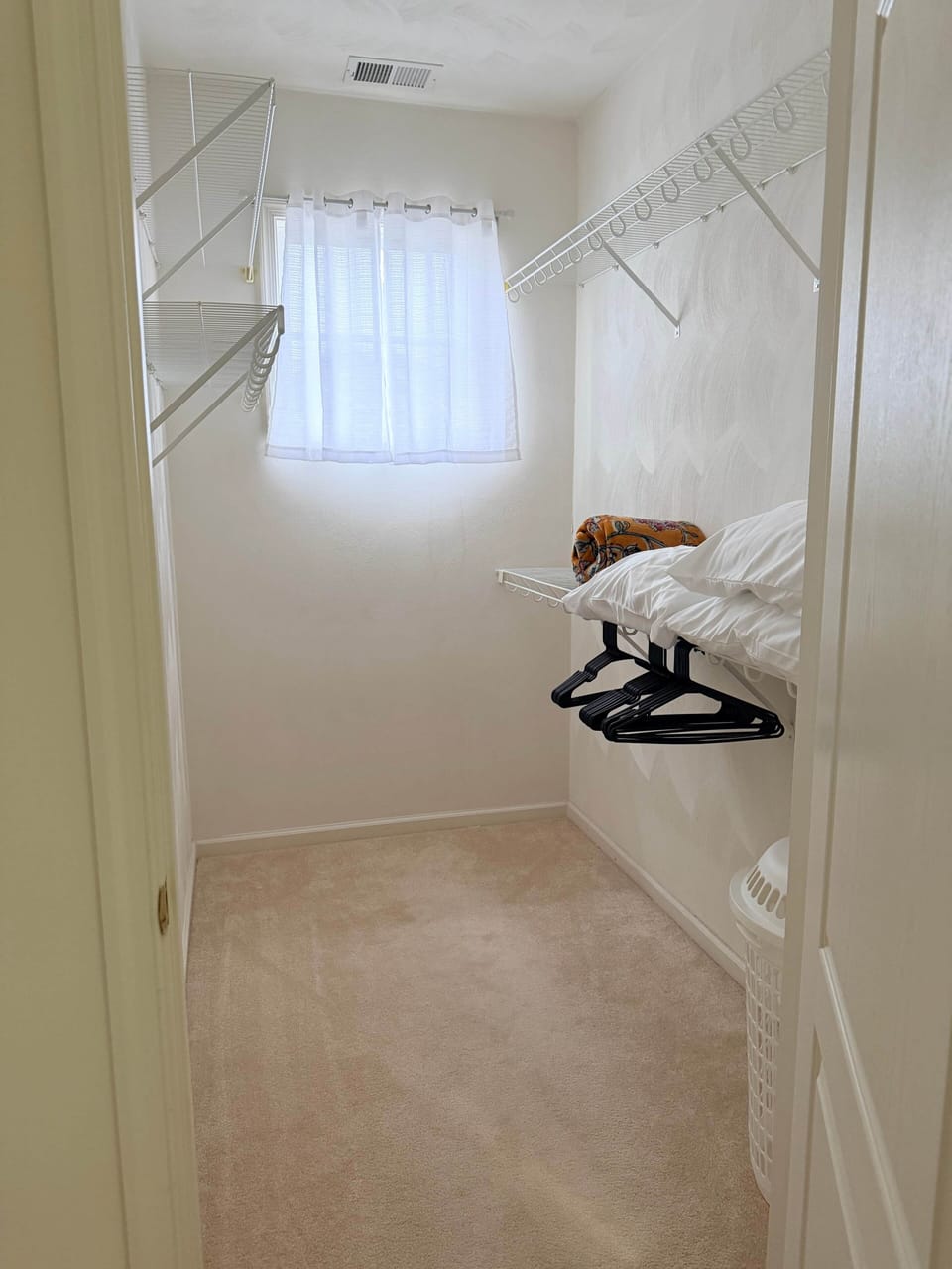 Large walk in closets 