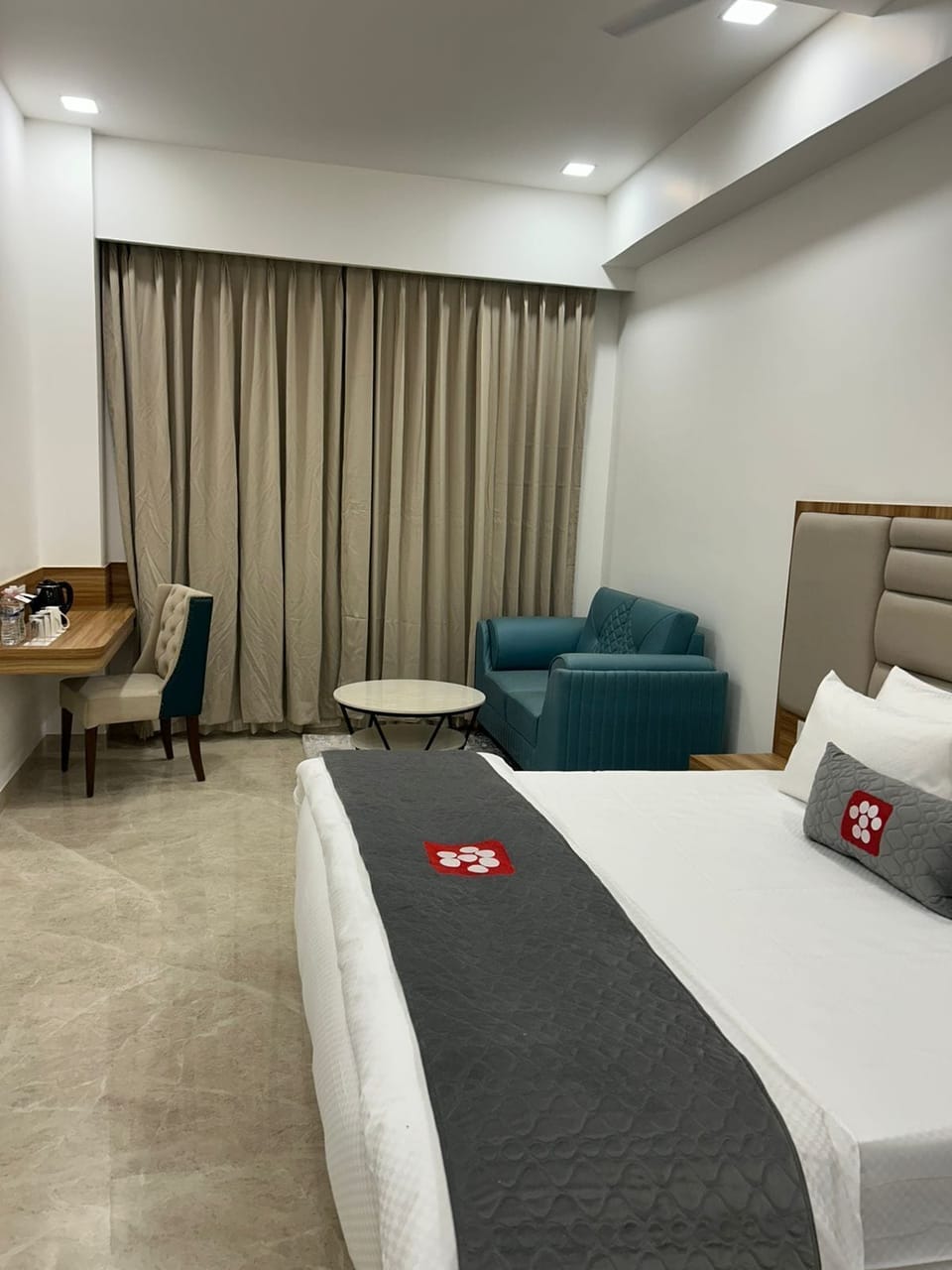 In-room safe, desk, laptop workspace, iron/ironing board (on request)