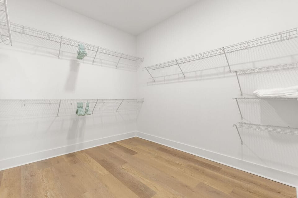 Large walk-in closet