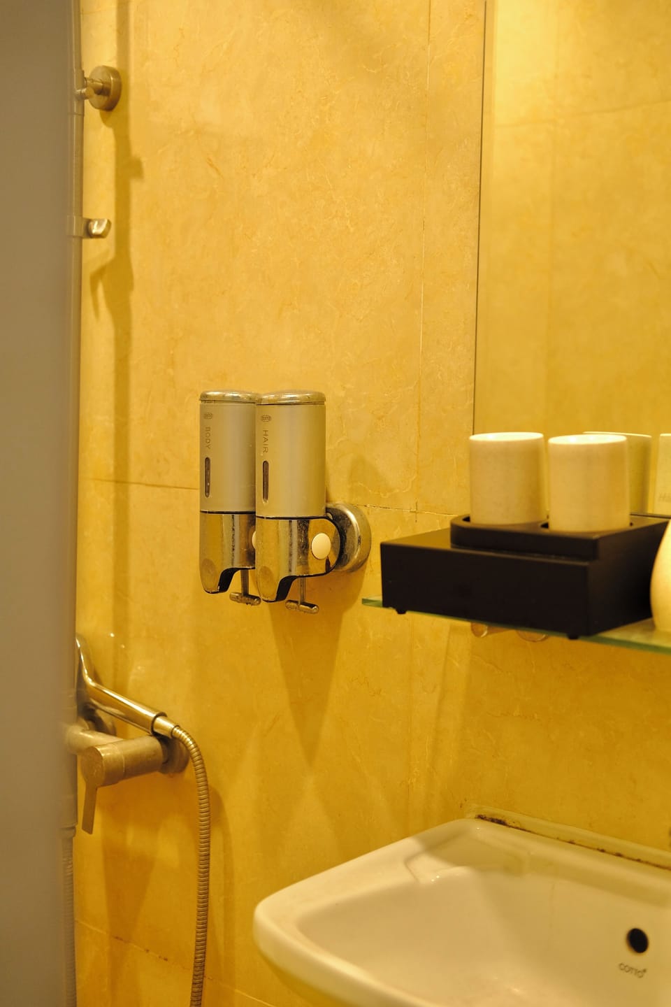 Deluxe Studio, Patio, City View | Bathroom | Shower