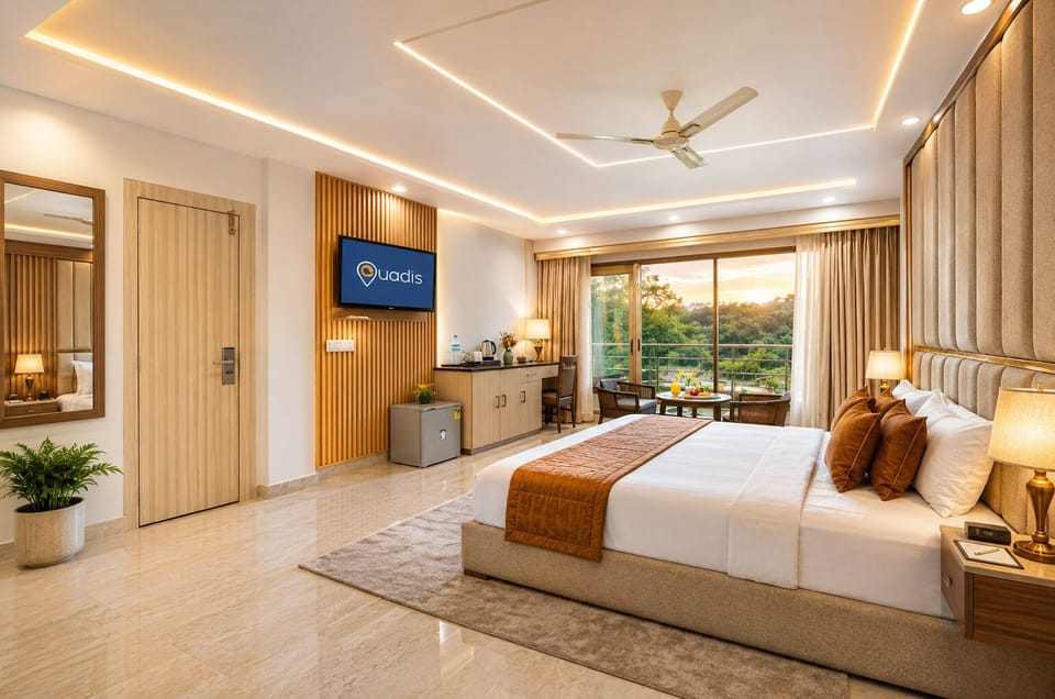 Deluxe Room, 1 King Bed | Premium bedding, desk, free WiFi, bed sheets