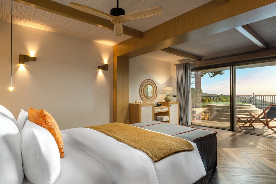 Adonis Suite | Free minibar items, in-room safe, individually decorated, desk