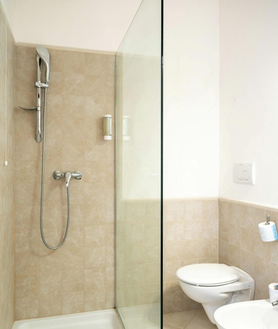Comfort Triple Room | Bathroom | Free toiletries, hair dryer, towels, toilet paper