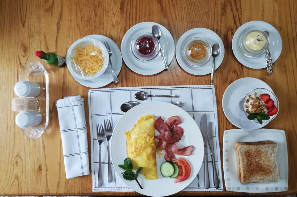 Daily continental breakfast for a fee