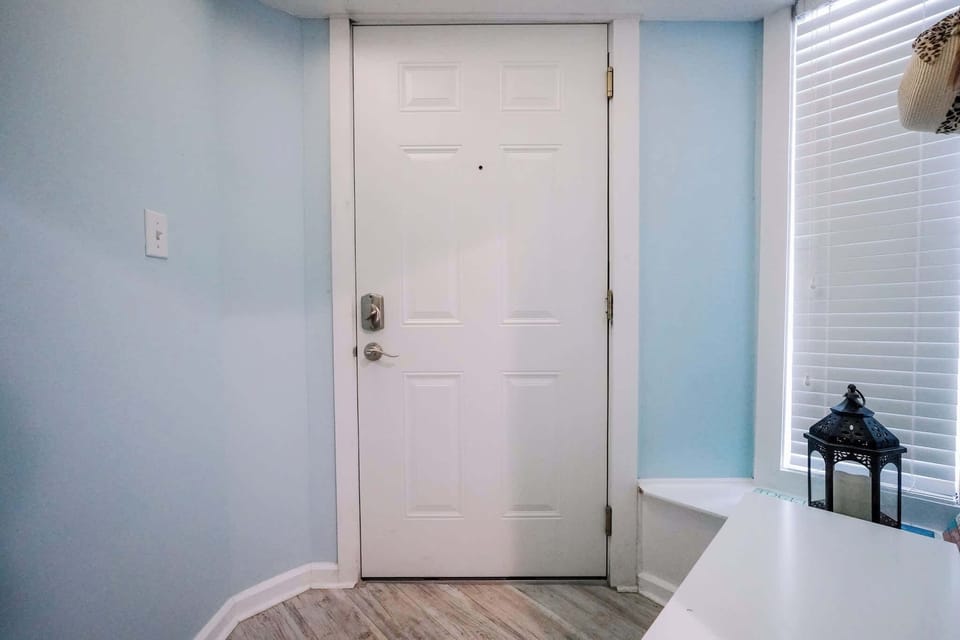 Welcoming entryway with practical space and storage