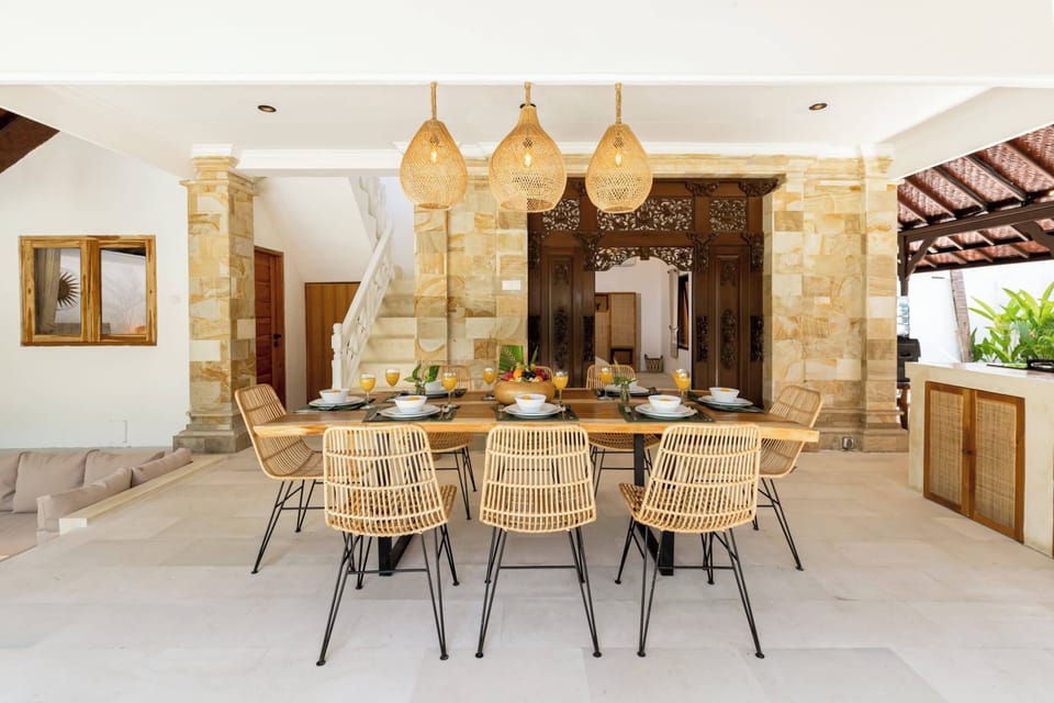 Large dining table