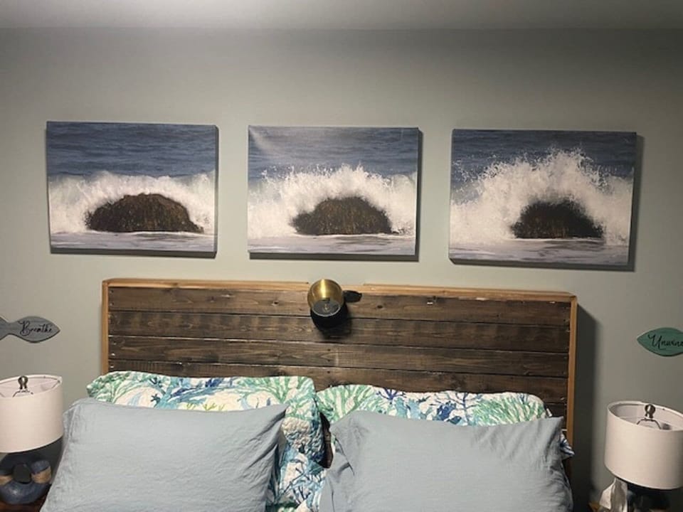 Deluxe Triple Room, 2 Bedrooms, Sea View | Premium bedding, blackout drapes, WiFi (free), bed sheets