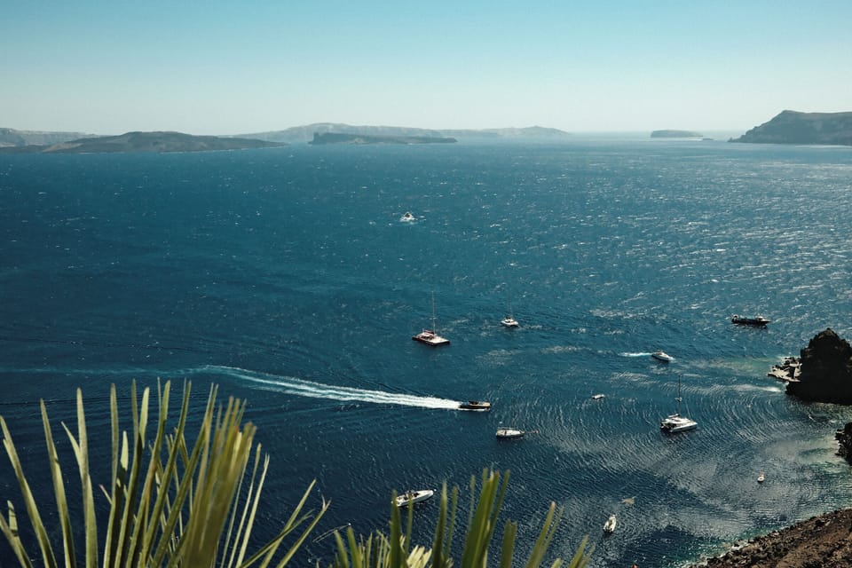 Superior Villa with Caldera View and Hot Tub | Aerial view