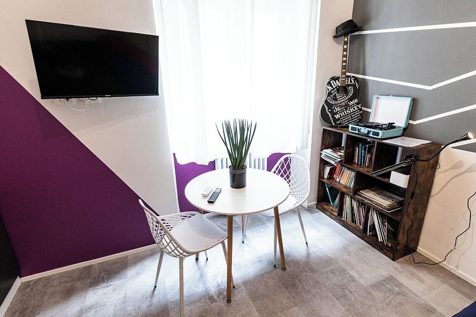 Desk, laptop workspace, iron/ironing board (on request), WiFi (free)