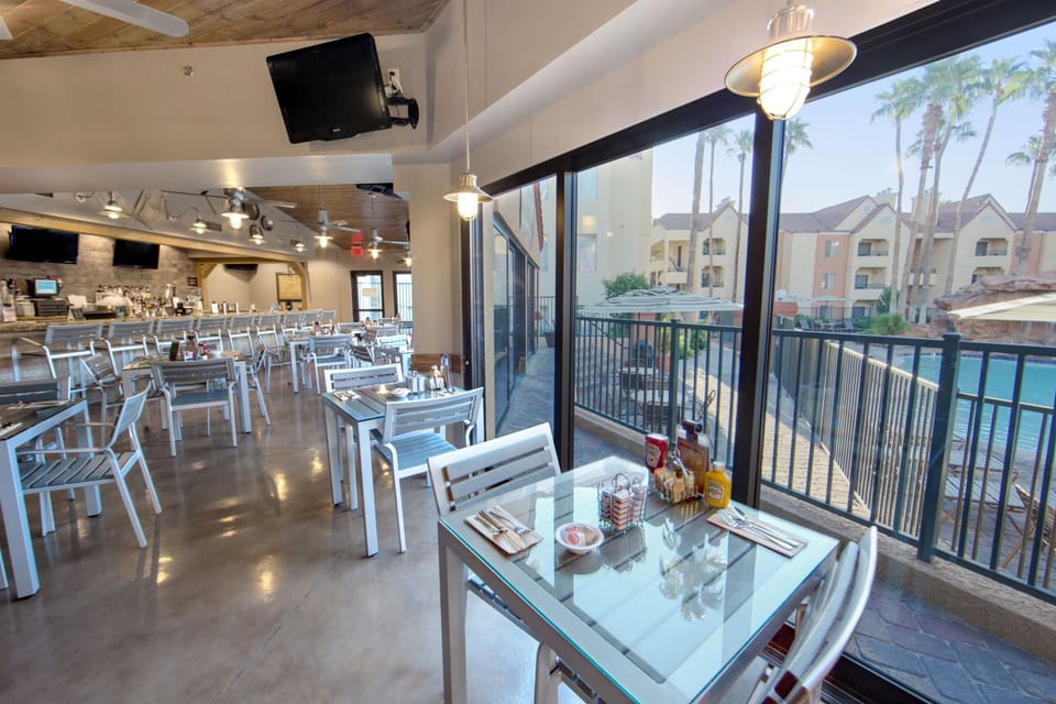 Enjoy a meal at the on-site restaurant.