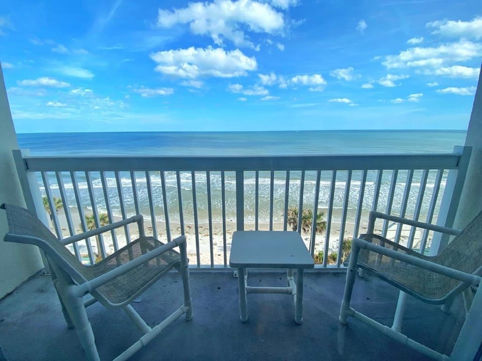 Enjoy breathtaking ocean views from your private balcony.
