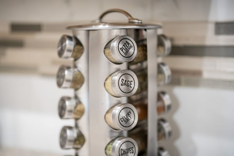 A curated selection of spices and seasonings to make home-cooked meals easy and flavorful.