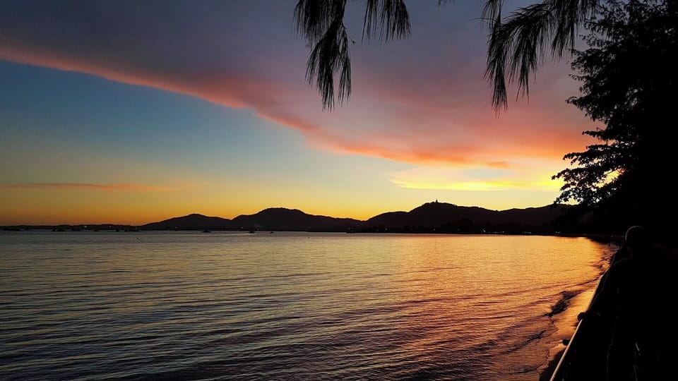 More amazing sunsets over Chalong Bay, just 5 minutes away from Jasmine's Bungalow
