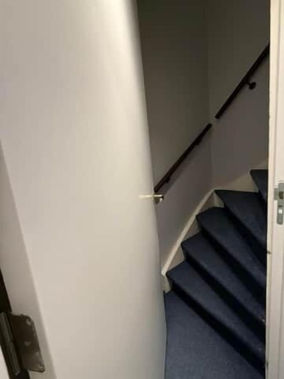 Door 2nd floor and staircase to 3rd floor