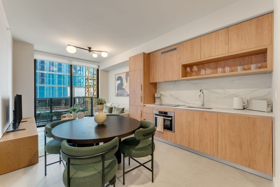 Dine, work, or unwind in style