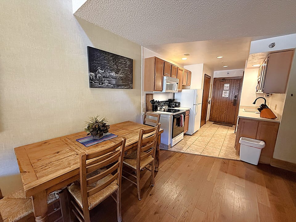 Dining Area and Kitchen