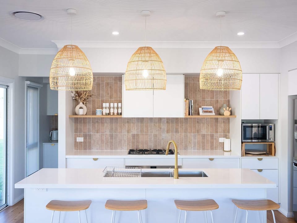 Kitchen + Nespresso Coffee Machine + Breakfast Bar & Stools