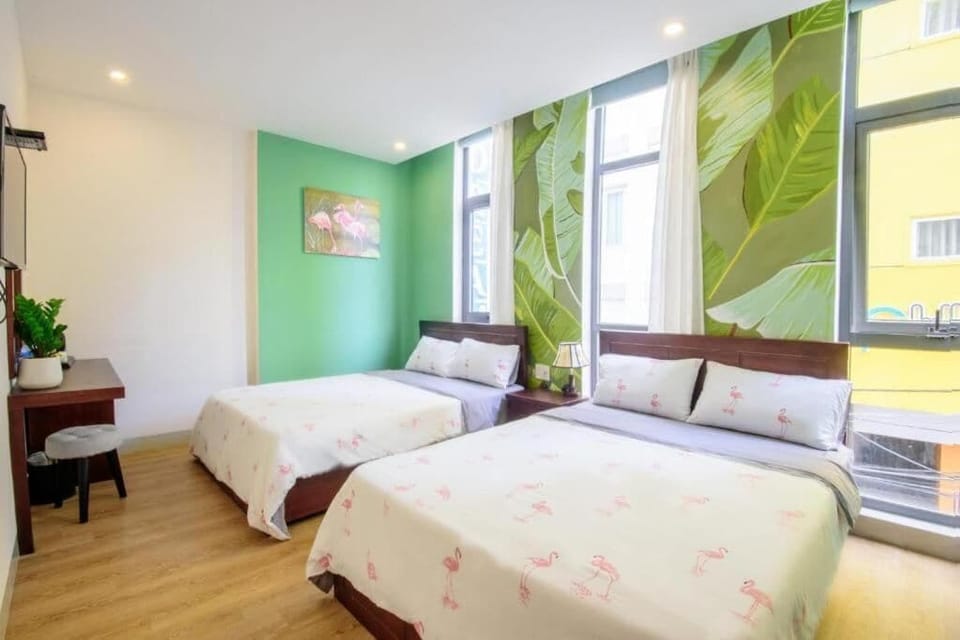 Family Twin Room | In-room safe, soundproofing, iron/ironing board (on request)