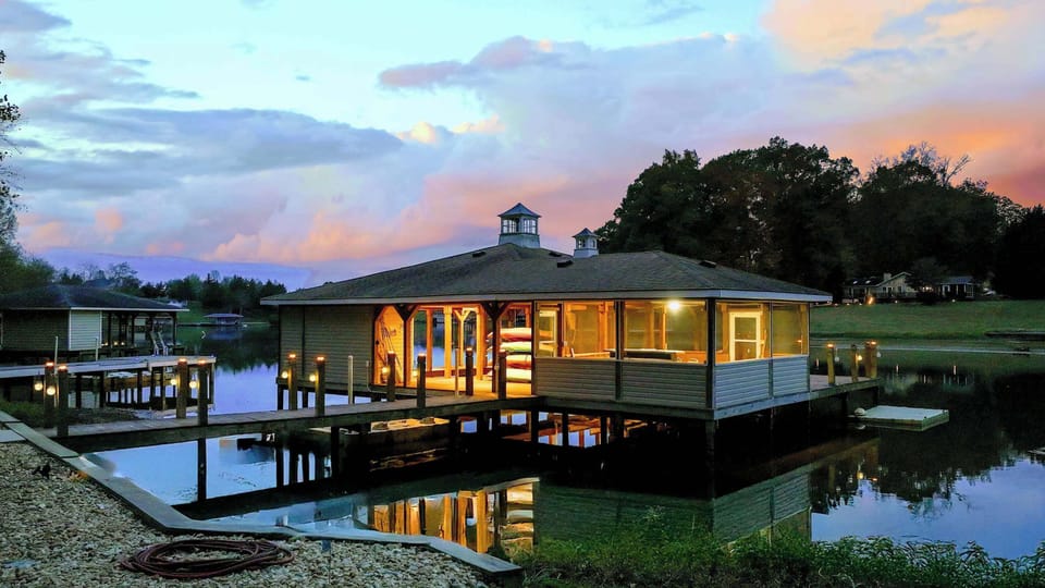 Dock your boat right at the property — no ramp, no marina, no waiting.