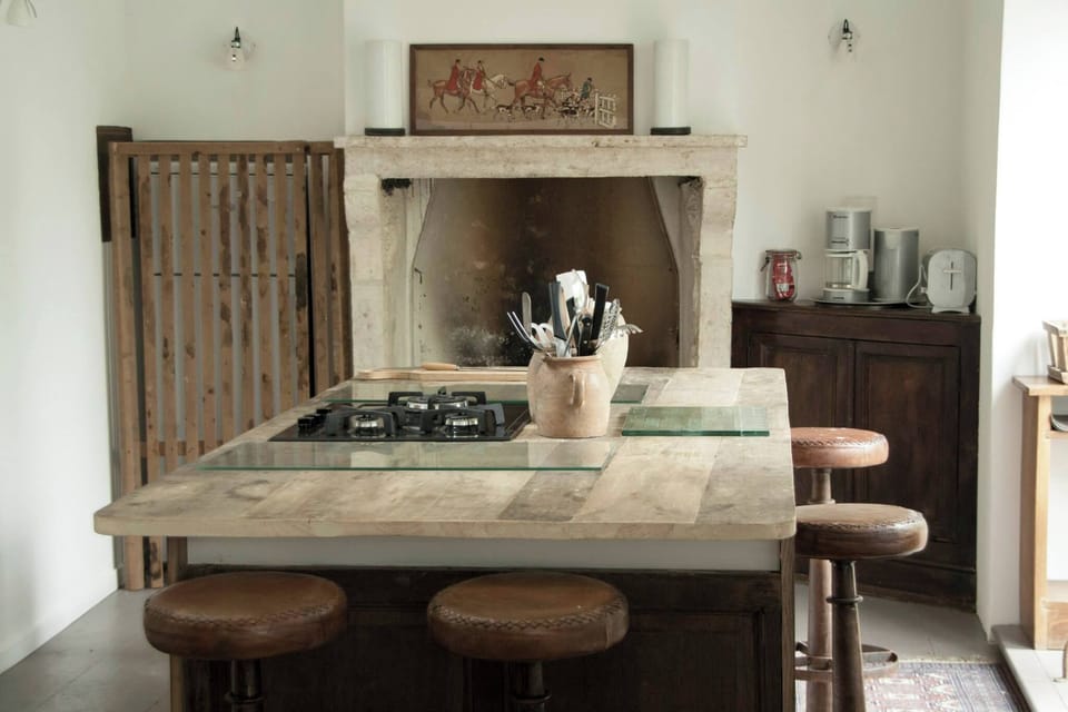 Grand Villa, River View | Private kitchen | Highchair